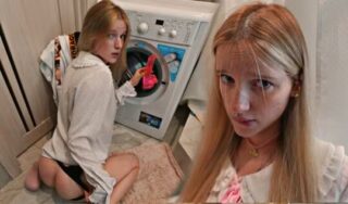 Russian Cutie In Panties Chose A Real Dick Over A Rubber One