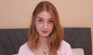 A skinny girl framed tight anal for a strong dick