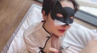 My dance teacher, who hadn’t had sex in three months, was wearing a cheongsam and let me penetrate her from behind—a fat-butt housewife.