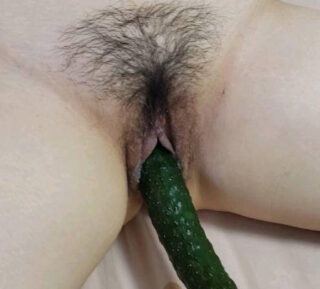 My aunt squeezed me dry, leaving me only with vegetables.
