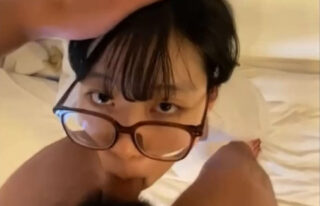 He looks cool wearing glasses.
